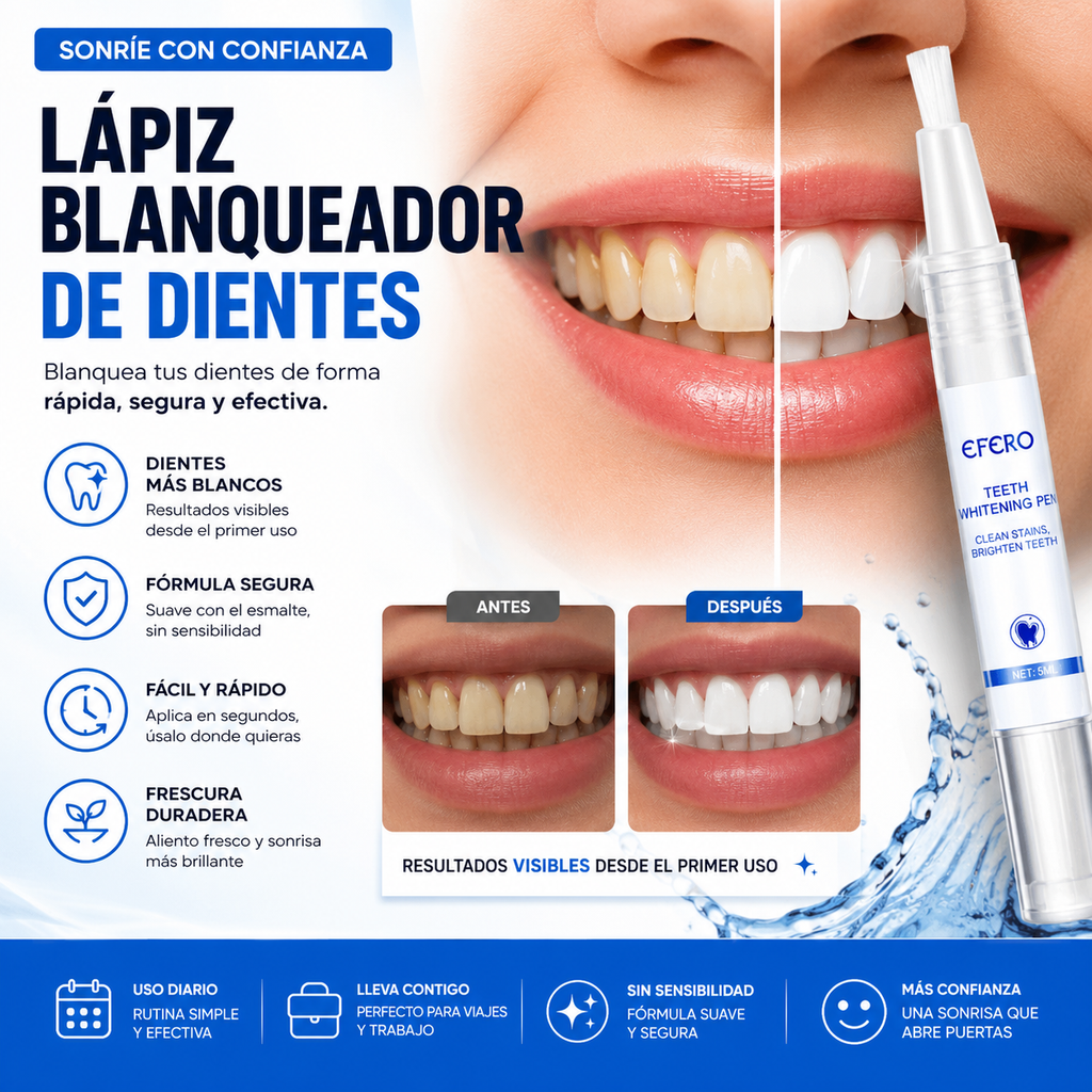 BLANQUEADOR DE DIENTES ( LAPIZ)